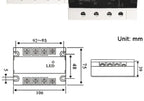LCTC 3-Phase  SSR10A 25A 40A 60A 80A 100A 120A DC to AC AC to AC DC to DC Solid State Relay Zero-crossing Relay 3-32VDC