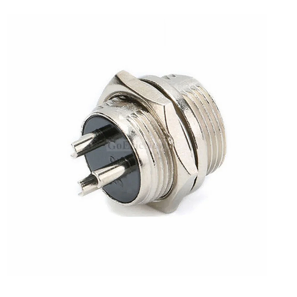 1 pcs GX16 2P 3P 4P 5P 6P 7P 8 9 10 Pin Male  Circular Aviation Connector GX 16 Socket & Plug Aviation Wire Panel Connectors
