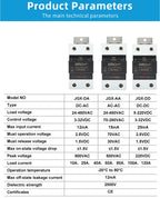 OMCH DIN Rail SSR Solid State Relay With Aluminum Heat Sink DA AA DD 3-32VDC 10A 25A 40A 60A 80A 100A 120A Single Phase Control