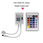 12V 24V LED Strip WIFI RGB RGBW Controller Android IOS APP Bluetooth-compatible Magic Home IR Control For RGB RGBW LED Strip