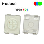 Super Bright 3528 RGB 1210 SMD Full Color LED Chips, Common Anode/Cathode, White Face for LED Display