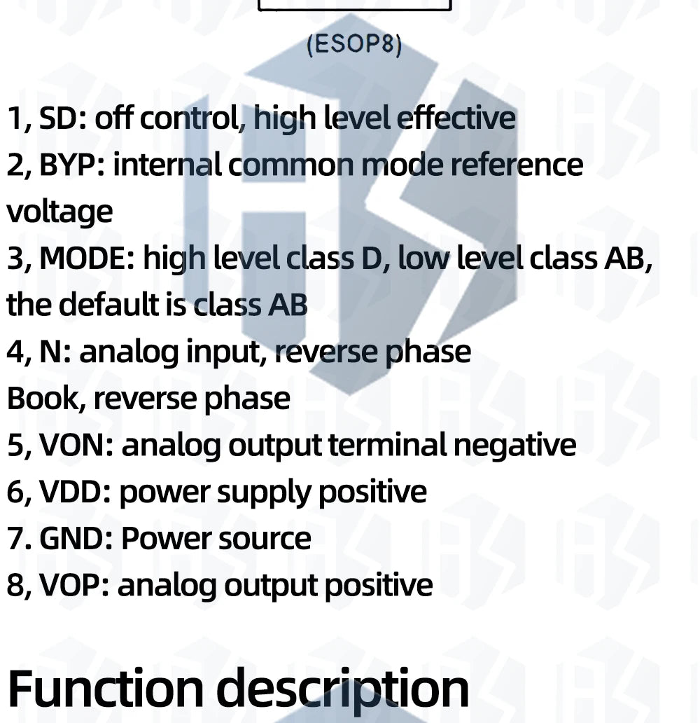 1~5PCS EGBO 5V 5128 Amplifier Board 5W Class D Digital Amplifier Board Mono Audio Module