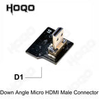 Ribbon FPV HDMI-Compatible Connector Anti-interference Flexible Flat Cable Raspberry Pi 4 Micro Mini HDMI-compatible
