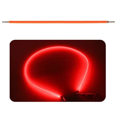 30mm~1200mm Long Flexible COB LED Filament for DIY Lamp Parts DC 3V/9V12V/24V Diode Pink Warm White Cool Red Blue Green Purple