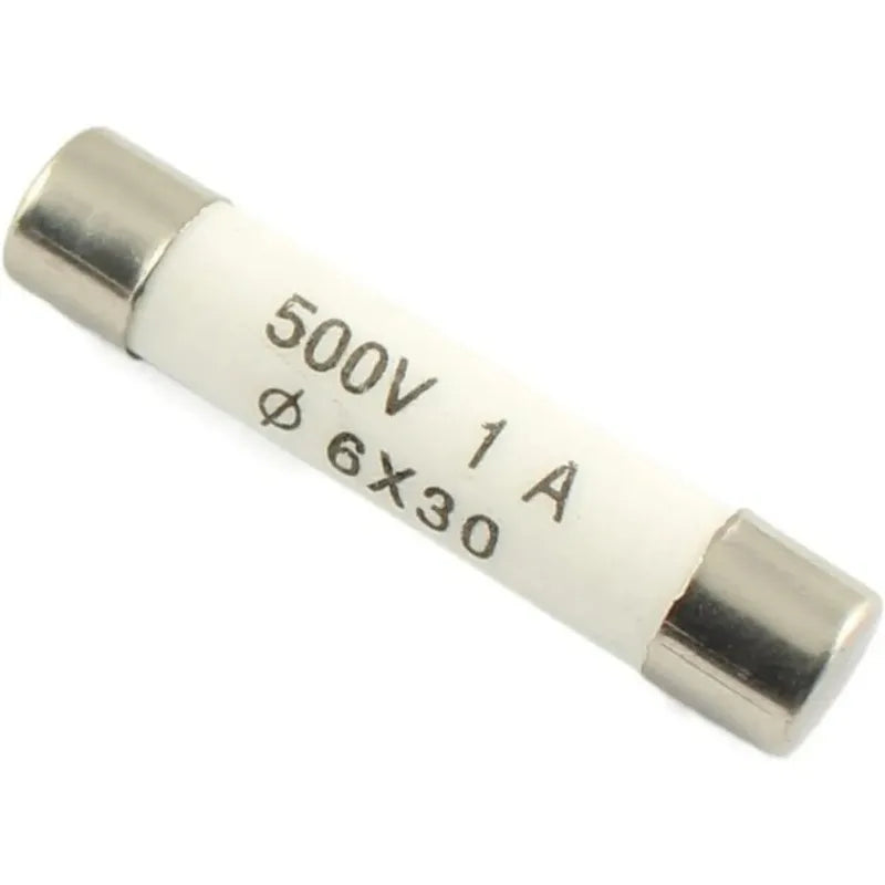 10pcs Ceramic Fuse Cartridge RO58 6x30mm 500V F 0.5A 1A 2A 3A 4A 5A 6A 8A 10A 13A 15A 20A 25A 30A Fast Blow BS1362 6*30mm