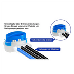 Promotion! 60PCS Cable Connectors For Robotic Lawnmowers, Waterproof Connection Cable Wire Connector With Gel Filling