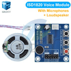 GREATZT ISD1820 recording module voice module the voice board telediphone module board with Microphones + Loudspeaker