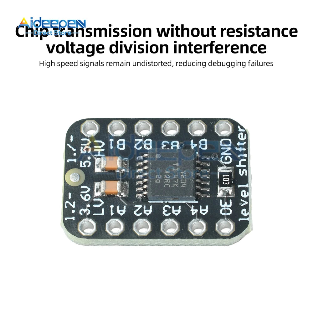 Bidirectional Level Shifter TXB0104 Module 3.3V 5V Mutual Conversion Board For Raspberry Pi Arduino Maker Circuit Debugging