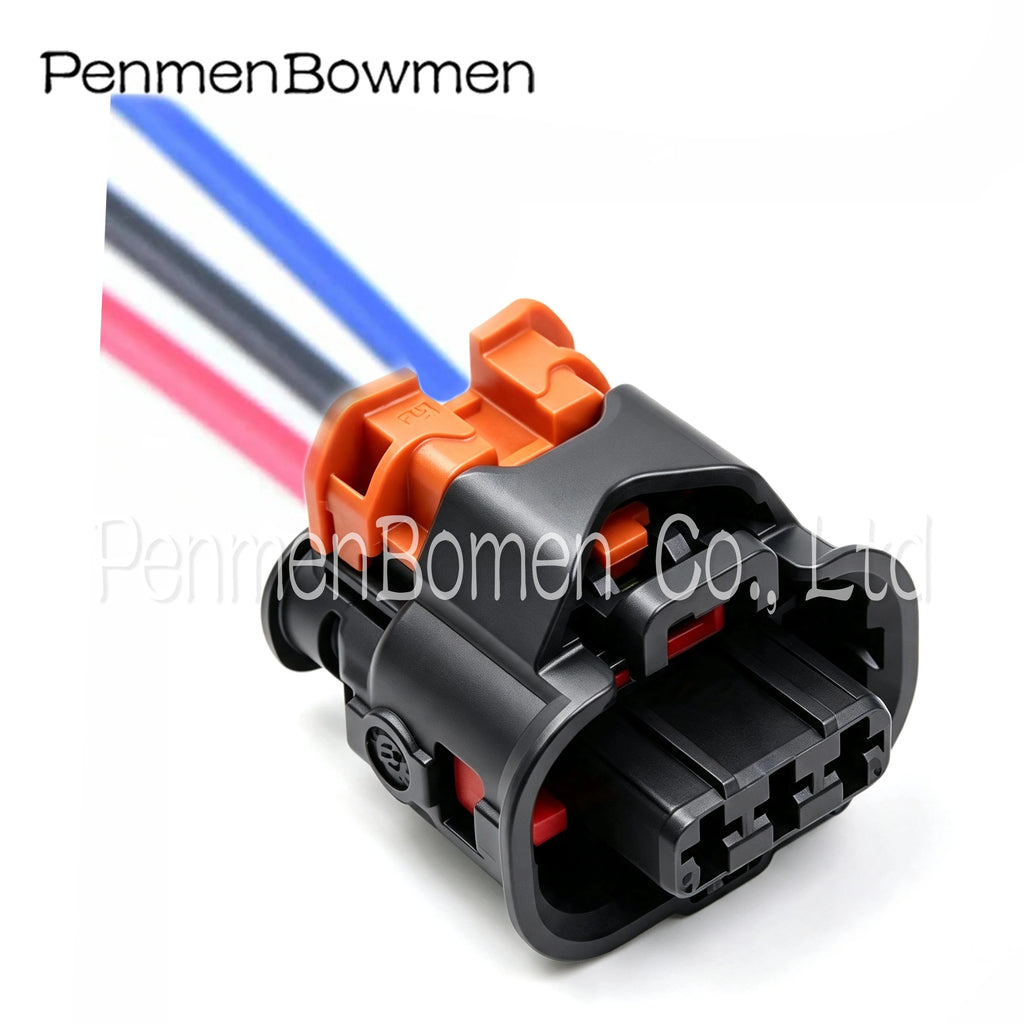 1 Set 3 Pin Female Engine Ignition Coil Electrical Cable Connectors Wire Harness Plug 13801763 F872100