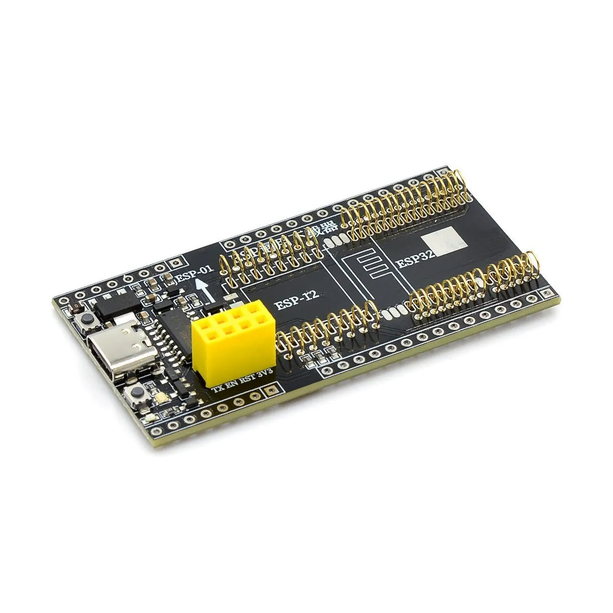 ESP8266 ESP32-WROVER Development Board Test Programmer Socket Downloader for ESP-01 ESP01S ESP12