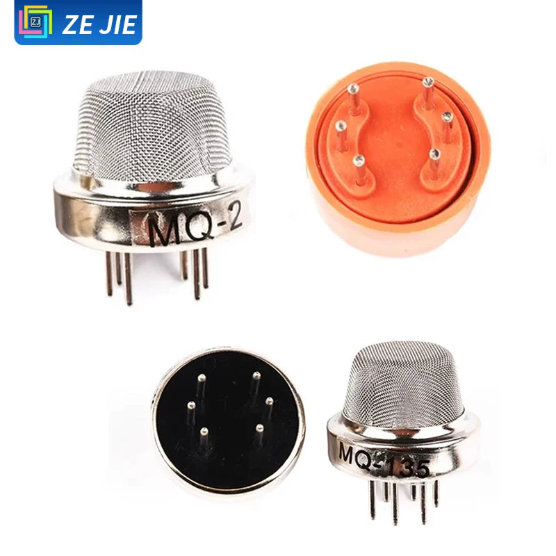 Smoke Gas Sensor MQ‑2/3/4/5/6/7/8/9/131/135