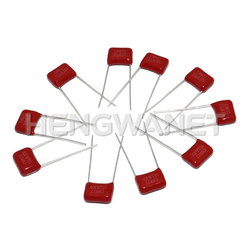 10PCS 100V 400V 630V CBB Polypropylene Film Capacitor 33nF 100nF 220nF 4.7nF 1uF 6.8nF 680nF 470nF 3.3uF 330nF 2.2uF 220nF 10NF