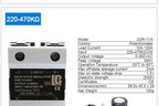 LCTC SSR 0-10V 4-20MA 0-5V Power Voltage Regulator Relay 10A 25A 40A DA AA DD VA Single Phase Solid State Relay With Heat Sink