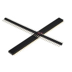 5/10Pcs 2.54mm 40 Pin 1x40 2X40 Single/Double Row Male Female 2.54 Pin Header PCB JST Connector Strip Right angle For Arduino