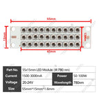 High Power LED Chip IR Infrared 730nm 810Nm 850nm 940nm Deep Red 660nm 30W 50W 100W Grow Plant Light for Night Vision CCTV Camer