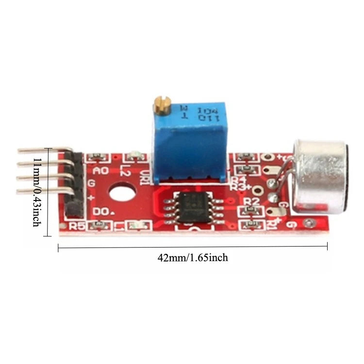 10pcs KY 037 High Sensitivity Microphone Sound Sensor Module Voice Detection for Arduino Raspberry Pi