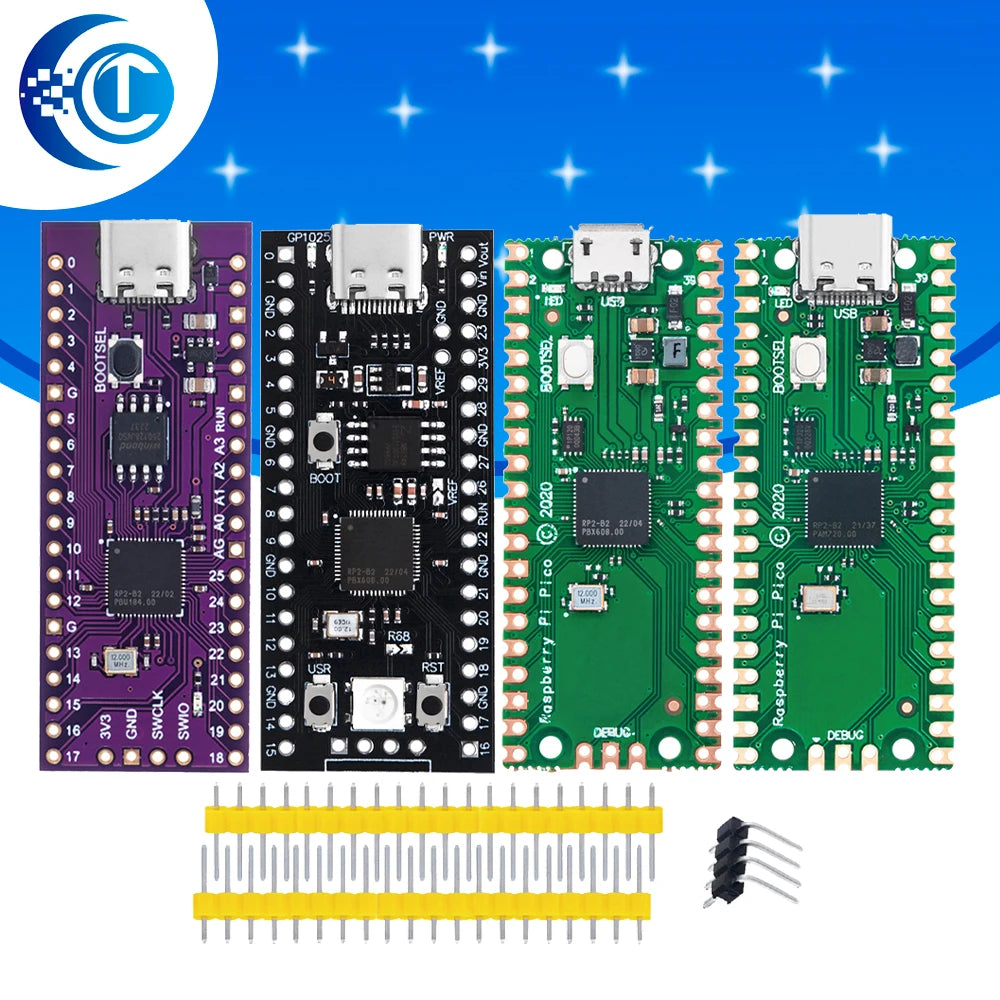 FOR aspberry Pi Pico Development Board A Low-Cost High-Performance Microcontroller Board RP2040 Cortex-M0+ Dual-Core ARM