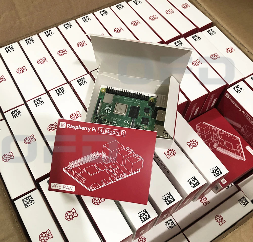 Raspberry Pi 4 Model B Development Boards 1GB/2GB/4GB/8GB RAM Original Raspberry Pi 4B Pi4 Modules Mini Computer Raspberry Pi 4