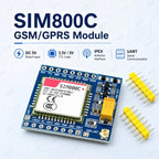 STJF 5V 3.3V SIM800C GSM GPRS Electronic PCB Board Module TTL Development Board IPEX With Bluetooth TTS STM32 For Arduino C51