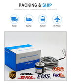 Photoelectric Incremental Rotary Encoder 38S6G5-B-G24N 50/100/200/360/400/500/600PPR AB 2 Phase DC8-24V NPN PNP Optical Encoder