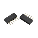 10PCS Single Row Female 2.0mm 1x2/3/4/5/6/7/8/10/20/40Pin Header Connector 2mm Pitch Strip For Arduino PCB