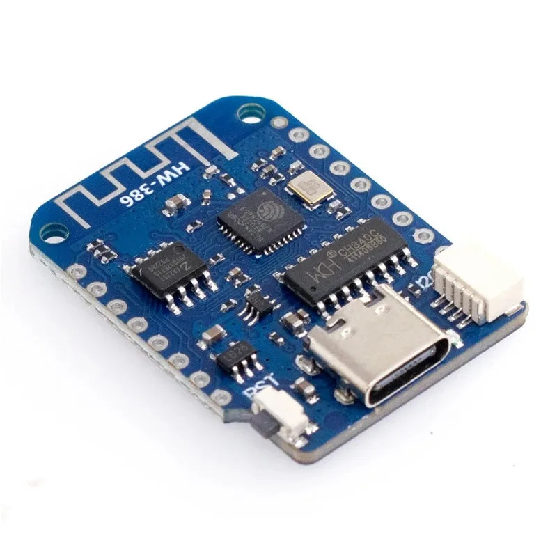 D1 Mini V4.0.0 TYPE-C USB WIFI Internet of Things Board based ESP8266 4MB LOLIN 12C MicroPython Nodemcu Arduino Compatible