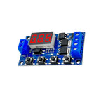 DC 6-30V Digital Time Delay Relay LED Display Automation Cycle Timer Control Switch Adjustable Timing Relay Time Delay Switch
