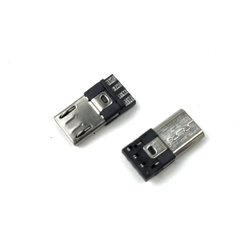 20pcs Micro USB 2.0 Male 2p/4p/5Pin USB Connectors USB Connector Port Jack Tail Sockect Plug Terminal