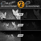 UniqueFire Small IR850nm 940nm Infrared Tactical Hunting LED Flashlight 3 Modes Zoomable Torch for Coyote Hog Predator Varmint
