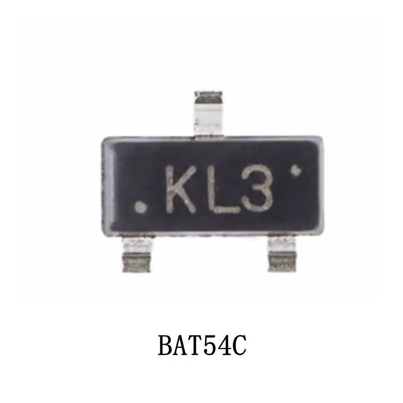 100pcs/lot BAT54C  BAT54A BAV99 BAW56 KL3 KL2 A7 A1 SOT-23 SMD Schottky Diode Rectifier