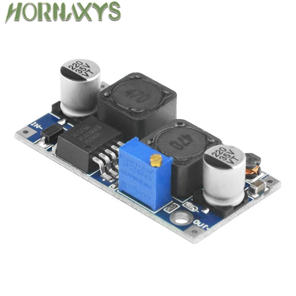 1-10Pcs XL6019 (XL6009 Upgrade) 20W 5-32V to 1.3-35V Automatic Step-Up Step-Down Dc-Dc Adjustable Converter Power Supply Module