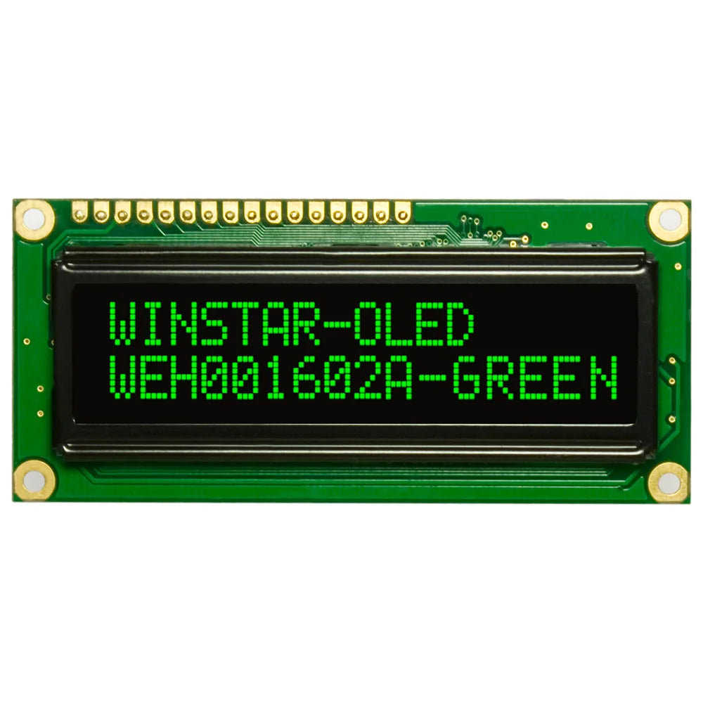WINSTAR WEH1602A 5V 3.3V 80X36mm 162 LCM COB SPI OLED 1602 Panel 16x2 Character LCD IC Module Display