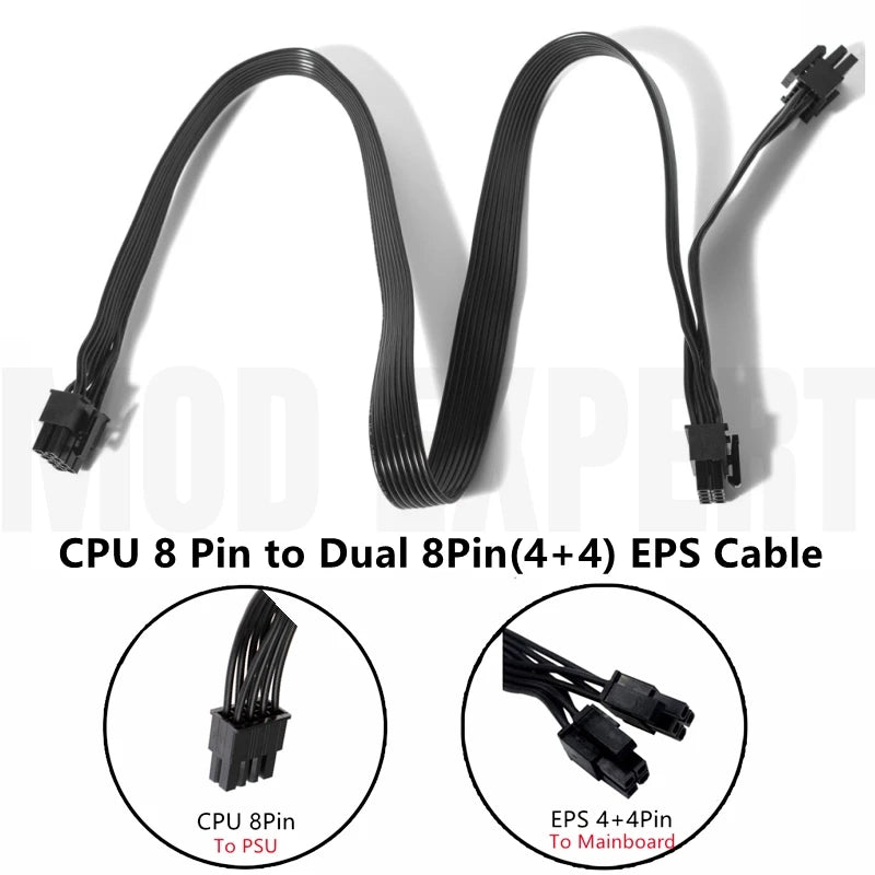 PCI-E 6+2/CPU 4+4/SATA/Molex/ATX 24Pin Power Cable for Cooler Master GX, GXII, GXIII Gold 1250W, 1050W, 850W, 750W, 650W Modular