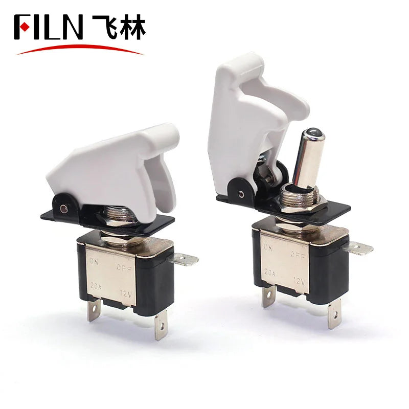 12V20A Light Toggle Truck Trailer Accessories LED Light Ignitions Boost Marine Boat Racing Car Switch SPST Toggle Rocker Switch