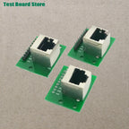 1Pce RJ45 Ethernet Port 8P Vertical Horizontal Test Board Bent Pin Straight Pin Network Port Adapter Circuit Board Connector