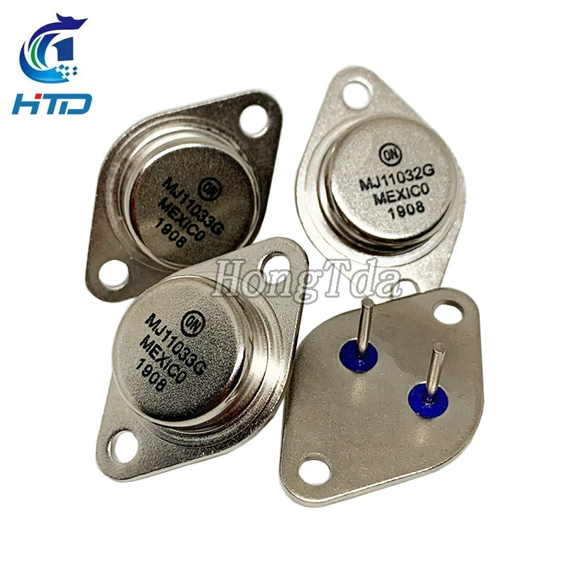 2PCS MJ11033 MJ11033G TO-3 PNP MJ11032 MJ11032G TO-3 NPN Brand new genuine product transistor