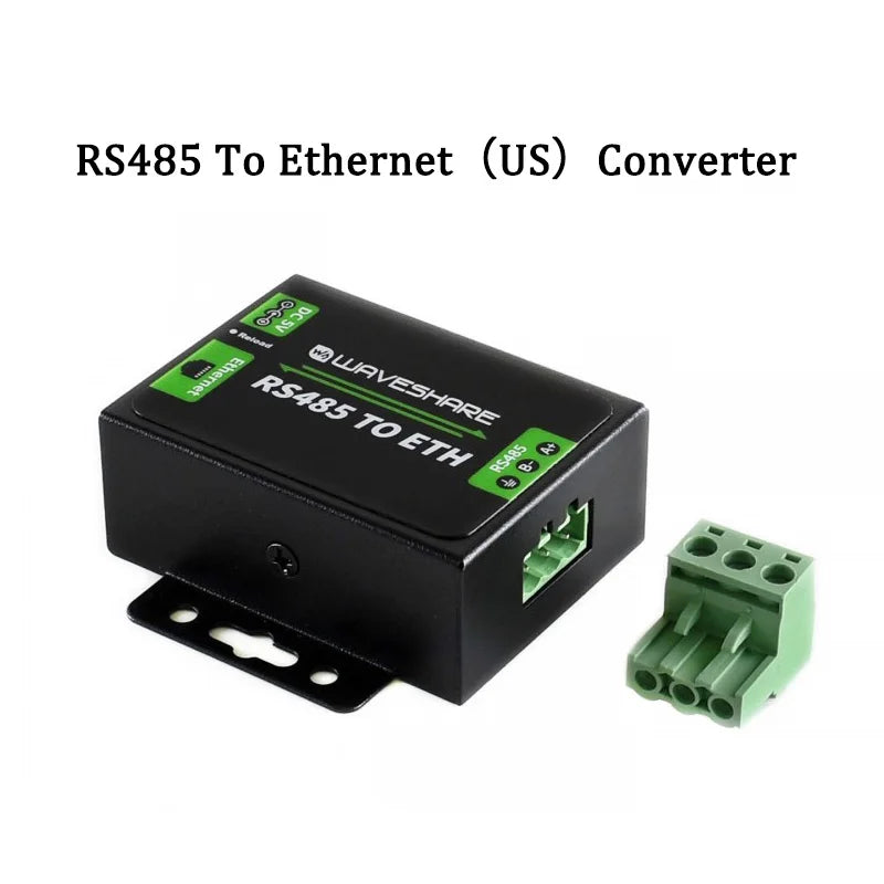 RS485 To Ethernet（US）Converter Easy To Use High Speed Low Power Upgradable For RS485 To ETH