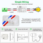 433Mhz Wireless Remote Control Switch DC 6V 12V 24V 30V 36V 10A Mini RF Relay Receiver,50m Transmitter for Pumps Light LED Fan
