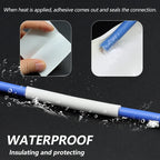 1/3/5/10M 3:1 White Dia 1.6mm - 39mm Heat Shrink Tube Adhesive Lined Polyolefin Thermal Cable Insulated Waterproof Sleeve White