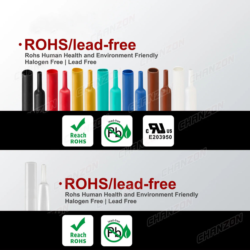 2.5M/Roll 7 Colors 1.6 - 9.5mm 3:1 Waterproof Heat Shrink Tube with Glue Double Dual Wall Adhesive Lined Wire Marine Grade Wrap
