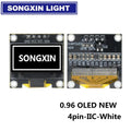 SAMIROB 0.96 Inch OLED SSD1306 White/Blue/Yellow 128X64 IIC I2C Serial Display Module 12864 LCD Screen Board For Arduino