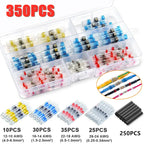 50-1000PCS Solder Seal Quick Wire Connectors Heat Shrink Butt Electrical Waterproof Kit Sleeve Connect Insulated Shrinkable Tube
