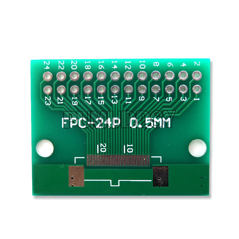 5PCS FPC FFC PCB Board Connector 0.5mm 1mm Pitch Double Side Adapter Socket Plate DIY KIT 6 8 10 12 20 40 50 Pin To DIP 2.54mm