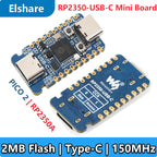 Raspberry Pi Pico 2 RP2350A USB-C Mini Development Board