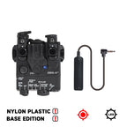 WADSN DBAL A2 Dbal-a2 Full Function Red Green Blue IR Laser Strobe Flashlight with Light Point Zero Adjustment for 20mm Rail