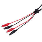 1M BNC Q9 to Dual Alligator Clip Oscilloscope Test Probe Leads 4MM Banana Plug Cables Connector Dual Tester Tools for Electrical
