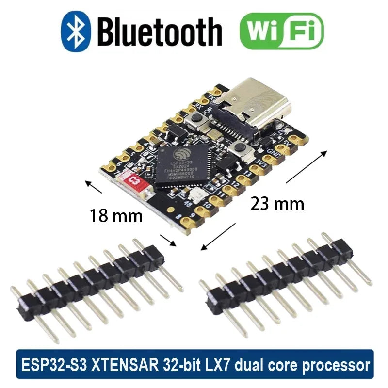 Single-Core SuperMini ESP32-S3 ESP32-C3 ESP32-H2 ESP32-C6 Development Board Modules Super Mini WiFi BT Bluetooth Module