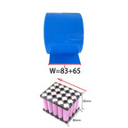 1kg Blue PVC Heat Shrinkable Tube Shrink Film for Insulation Coating 18650/21700 Li-ion Cells 26650/32650/33140 Lifepo4 Battery