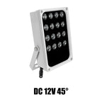 940nm AC110V~220V / 12V DC Outdoor IP66 Invisible Infrared Lights Night Vision IR Fill  Lamp For Security Camera