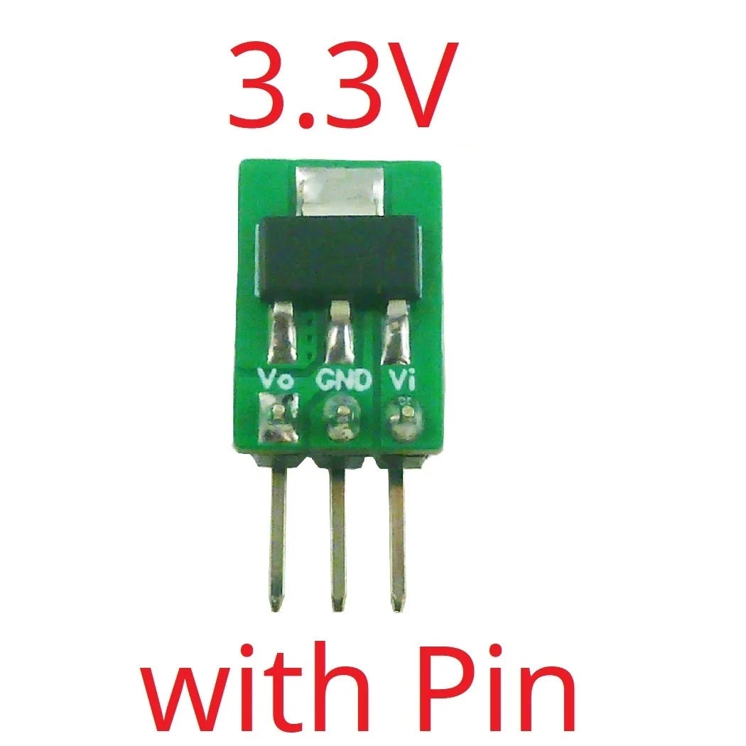 AMS1117 7805 Compatible LDO Module with Ultra-Low Standby Current and Precise Voltage Regulation for Electronics Projects